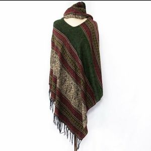 Culture Shop | Colorful Aztec Fringe Hooded